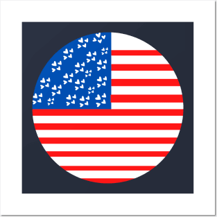 American flag Posters and Art